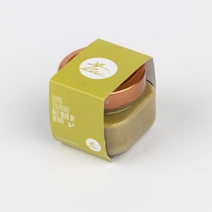 Crema spalmabile al pistacchio e all'olio di oliva