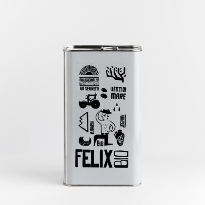 Olio extra vergine di oliva - Felix Bio, lattina da 3 lt