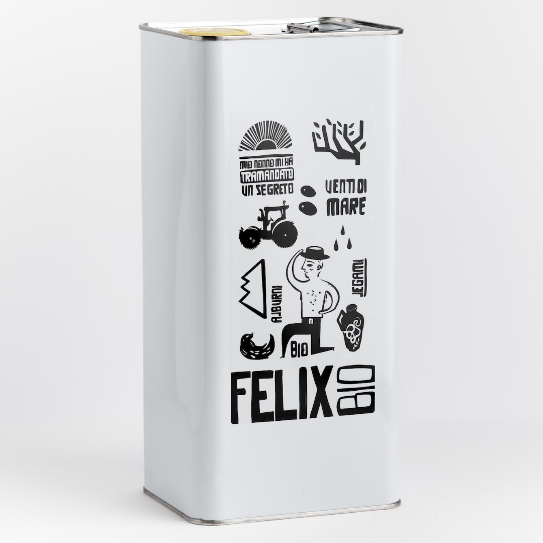 Extra virgin olive oil – Felix Bio, 5 L tin can - Image 2